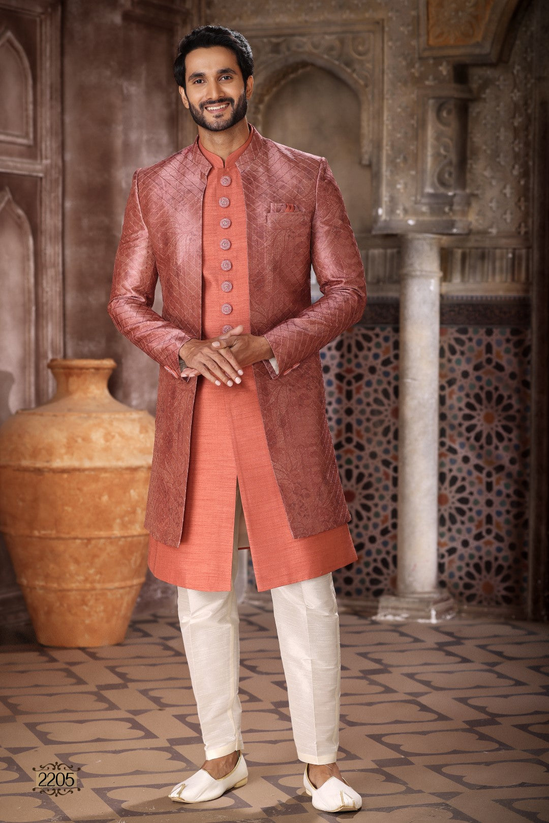 Men's Indo-Western - Royal Madhubani