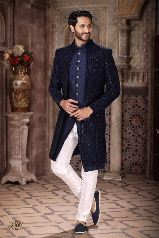 Men's Indo-Western - Royal Madhubani