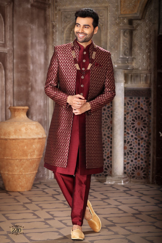 Men's Indo-Western - Royal Madhubani