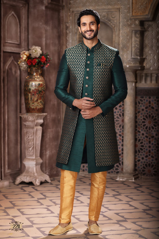 Men's Indo-Western - Royal Madhubani