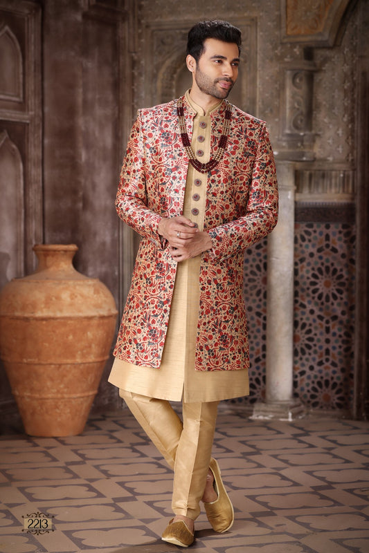 Men's Indo-Western - Royal Madhubani