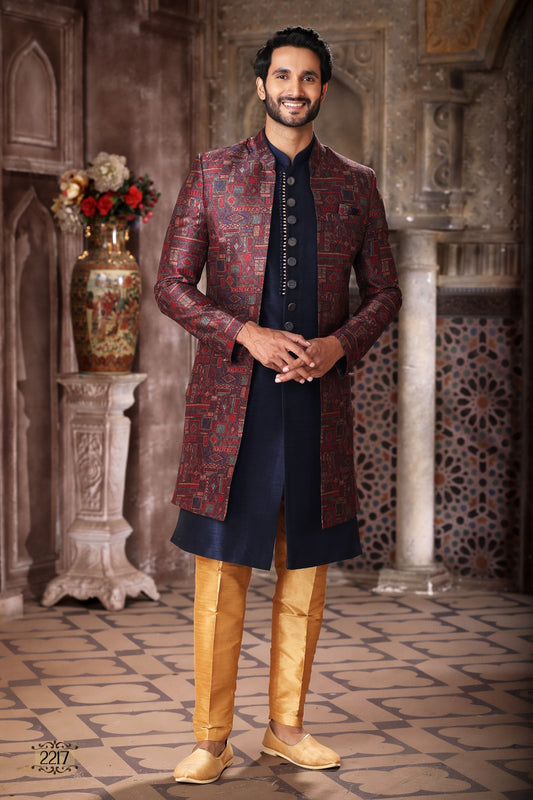 Men's Indo-Western - Royal Madhubani