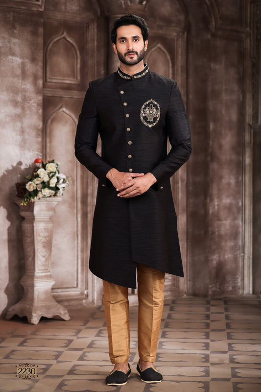 Men's Sherwani - Royal Madhubani