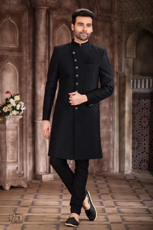 Men's Sherwani - Royal Madhubani