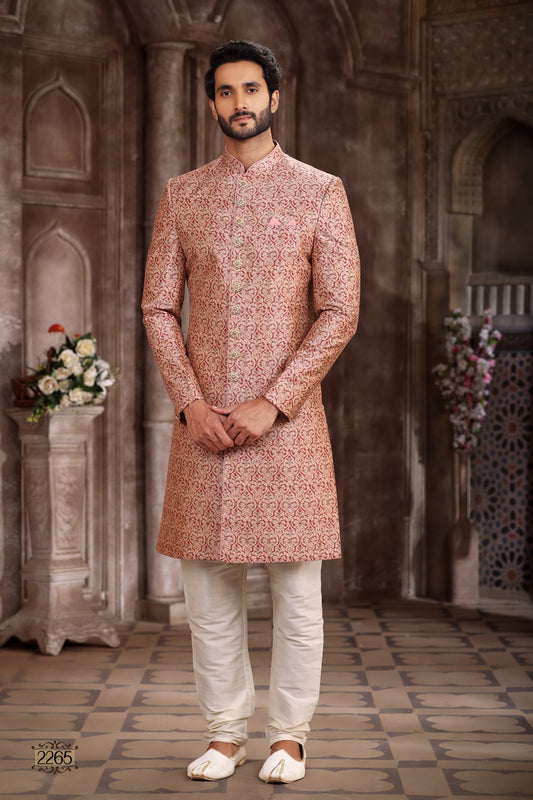 Men's Indo-Western - Royal Madhubani