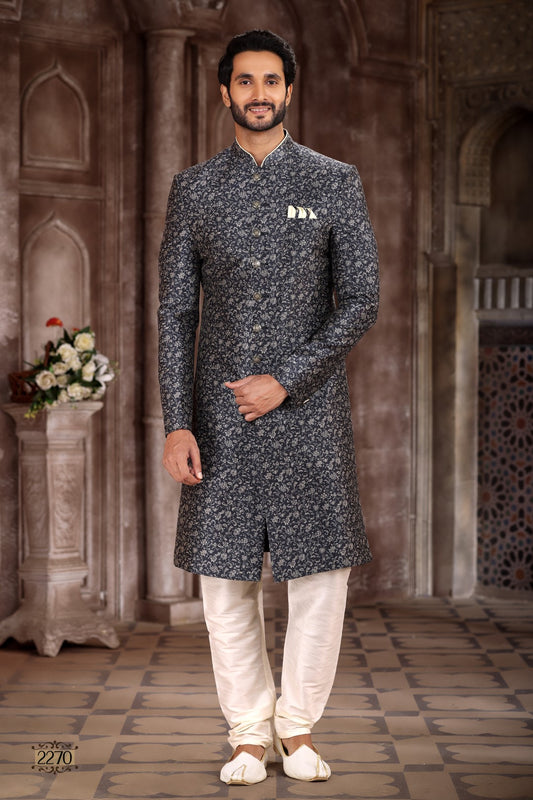 Men's Indo-Western - Royal Madhubani