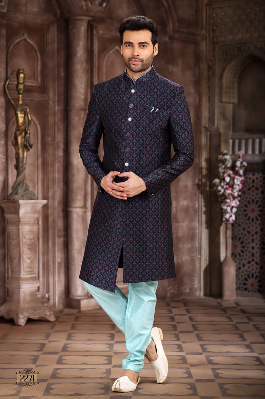 Men's Indo-Western - Royal Madhubani