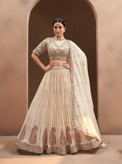 Royal Madhubani Lehenga Choli