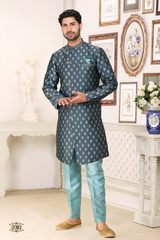 Men's Indo-Western - Royal Madhubani