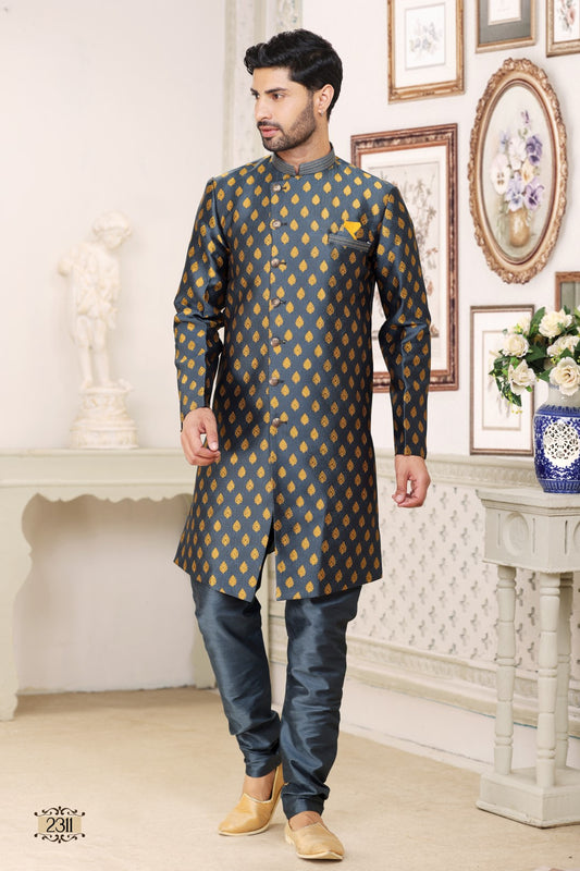 Men's Indo-Western - Royal Madhubani