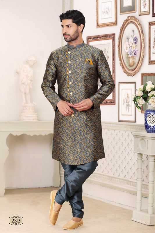 Men's Indo-Western - Royal Madhubani