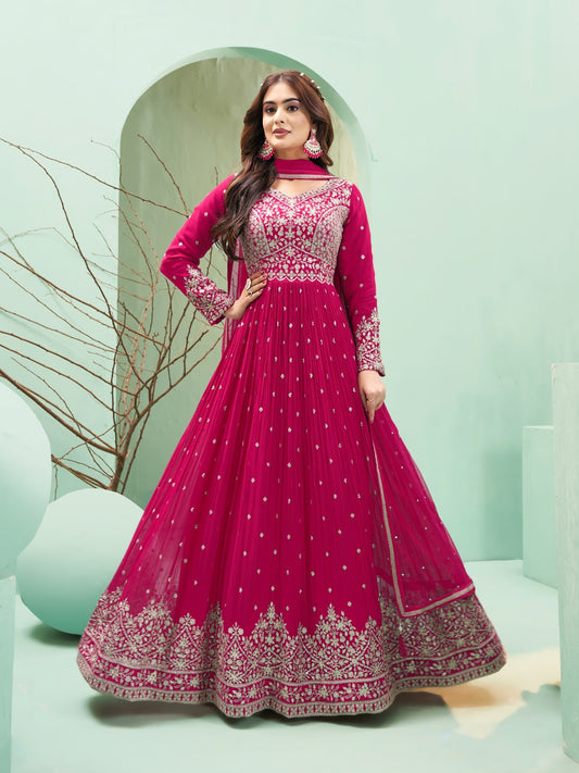 Royal Madhubani Anarkali Suit