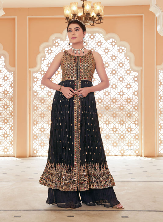 Royal Madhubani Gharara Suit