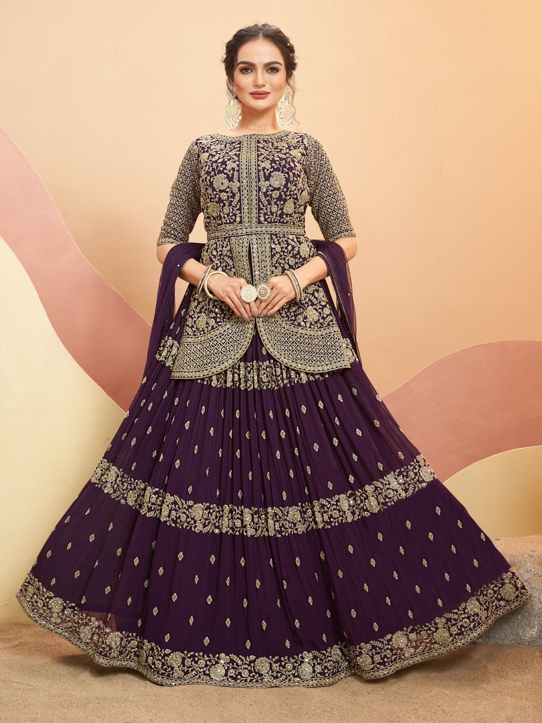 Royal Madhubani Lehenga Choli