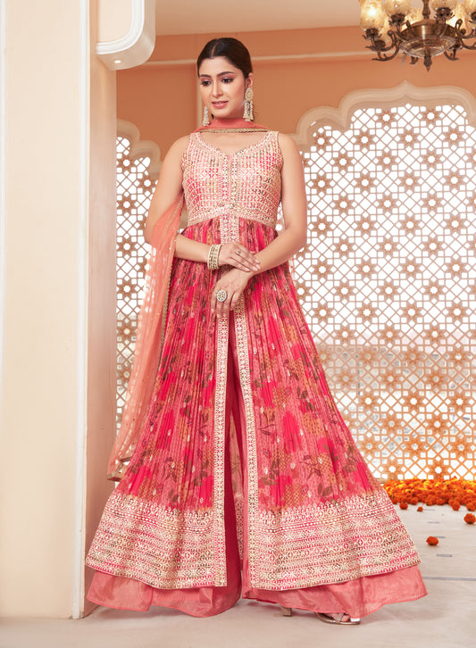 Royal Madhubani Gharara Suit