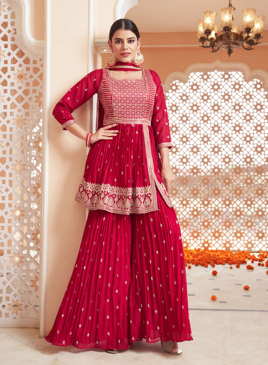 Royal Madhubani Gharara Suit