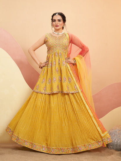 Royal Madhubani Lehenga Choli