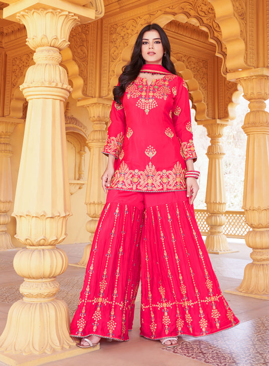 Royal Madhubani Gharara Suit