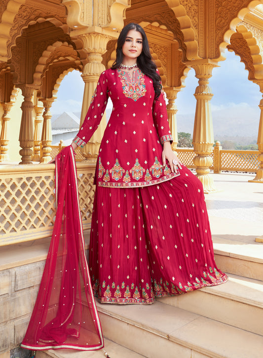 Royal Madhubani Gharara Suit