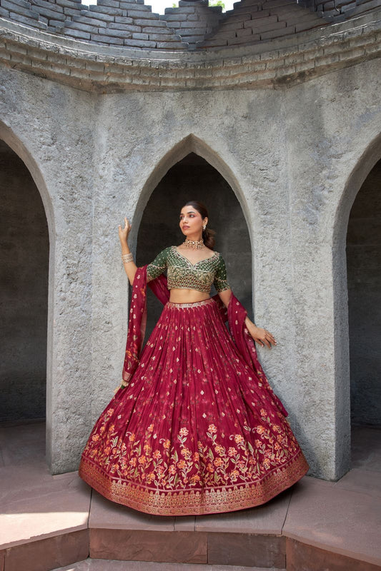 Latest Lehenga Choli Styles | Royal Madhubani