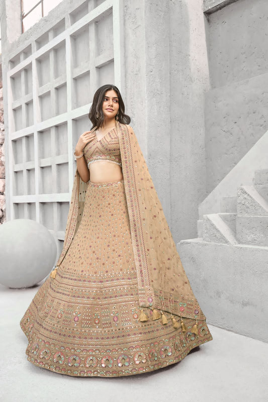 Traditional Stunning Lehenga Choli | Royal Madhubani